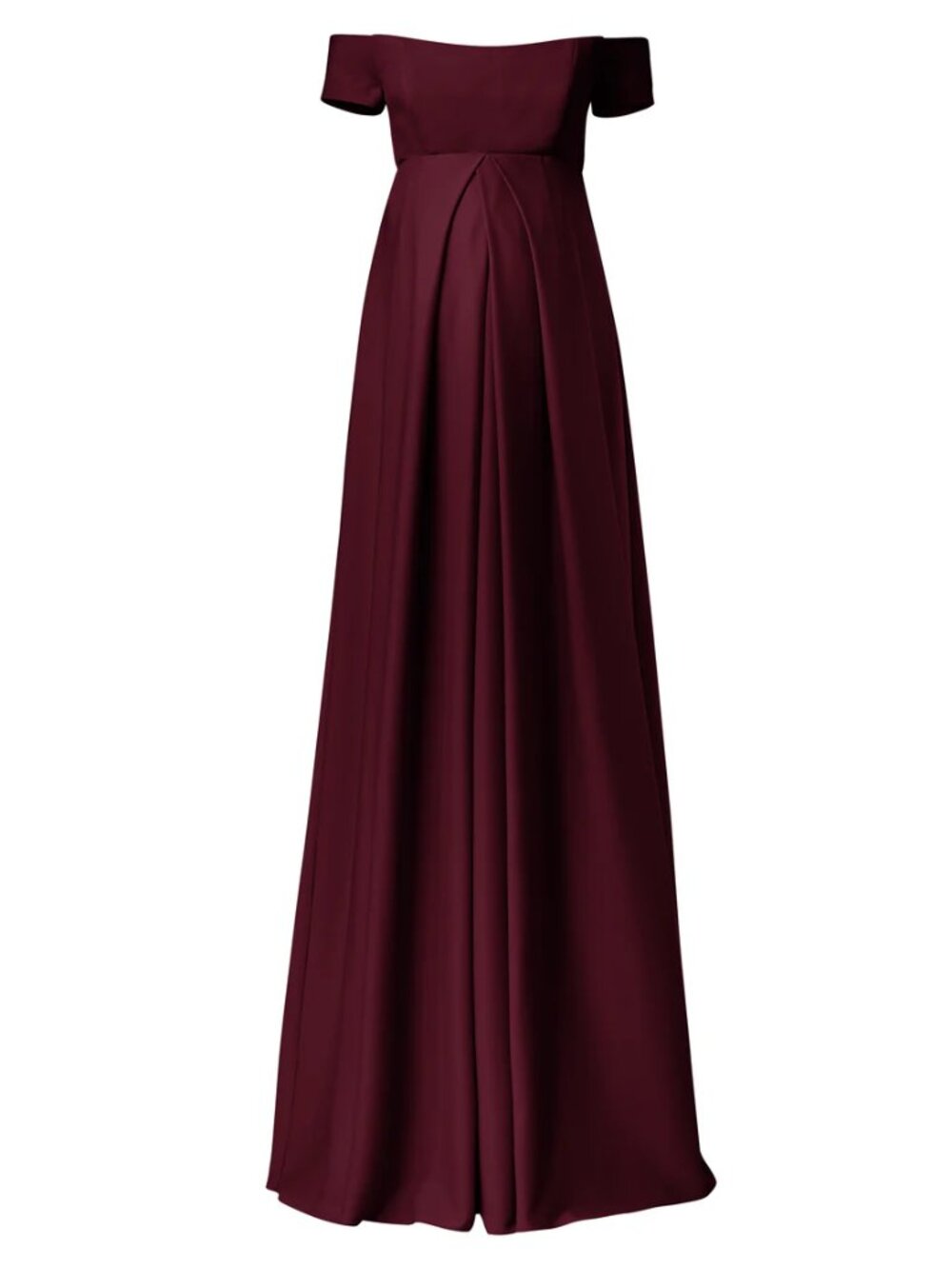 Ruby Off The Shoulder Maternity Crepe Gown Style Autumn Size 10